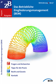 Titel ZB Ratgeber Das Betriebliche Eingliederungsmanagement (BEM)