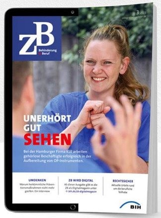 ZB Digitalmagazin – Behinderung und Beruf | ZB Behinderung und Beruf (bih.de)